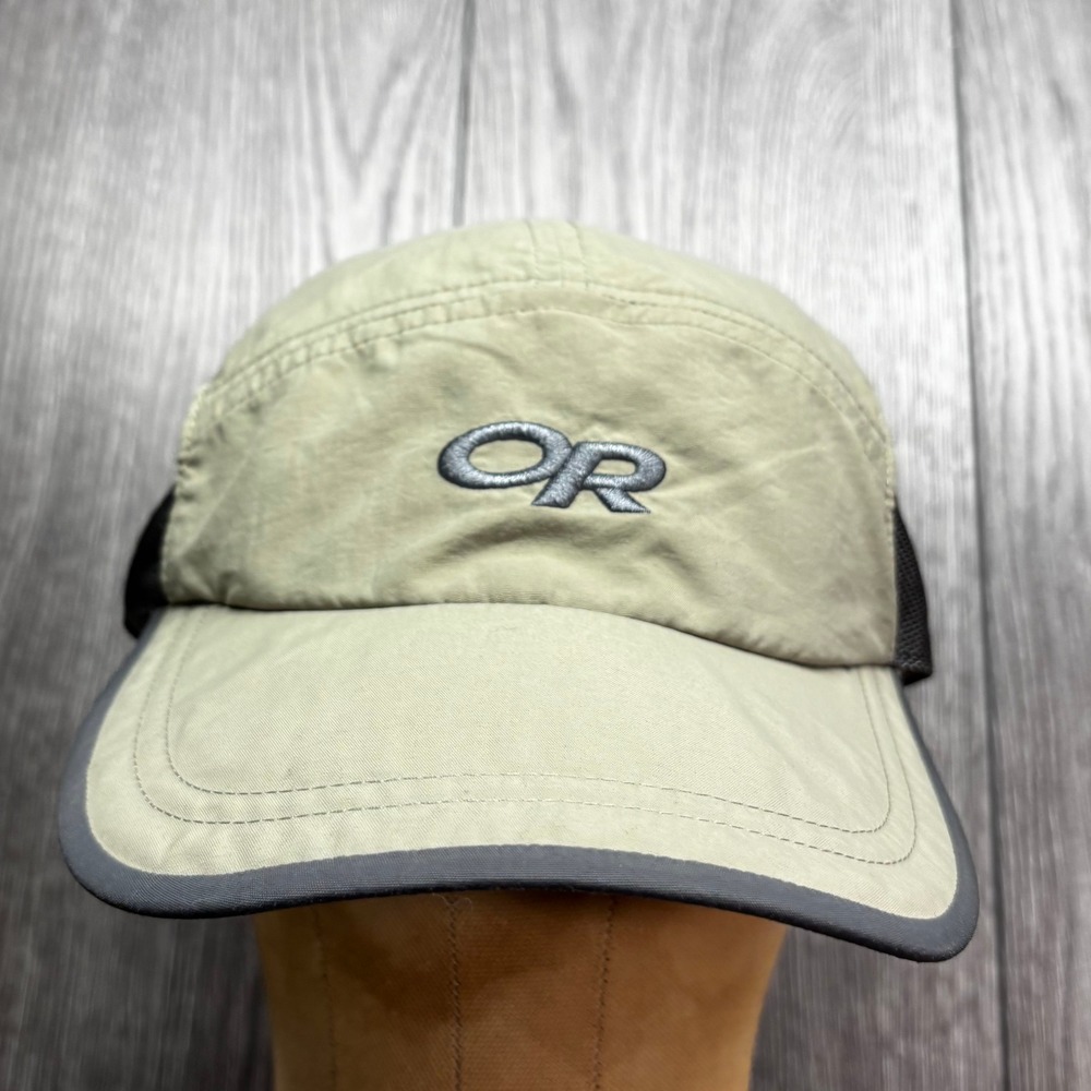 Outdoor Research Swift Cap Mens Tan Mesh Performance Running Hiking Hat One Size